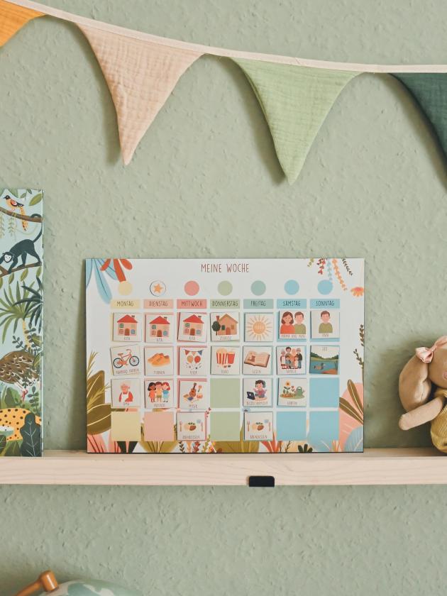 Magnetischer Wochenplaner