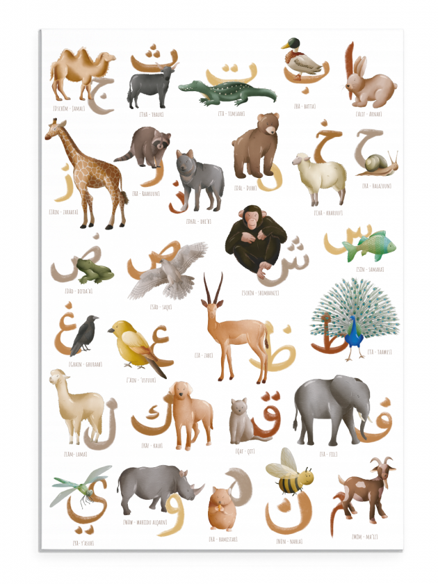 ABC Poster Arabisch