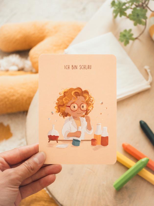 Ich bin schlau Karte