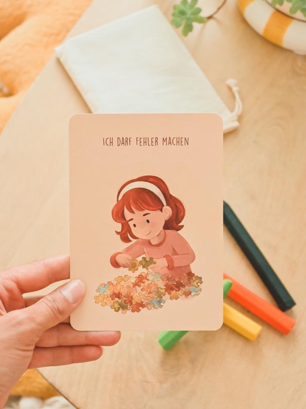 Ich darf Fehler machen Karte