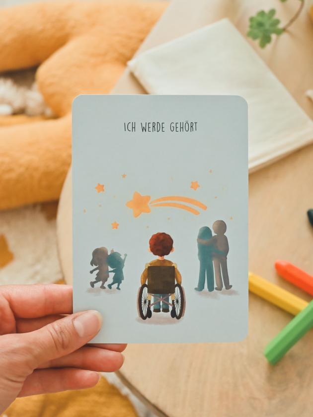 Ich werde gehört Karte