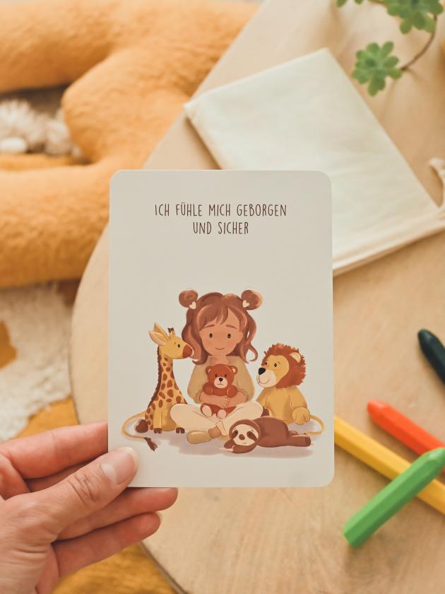 Ich fühle mich geborgen und sicher Karte