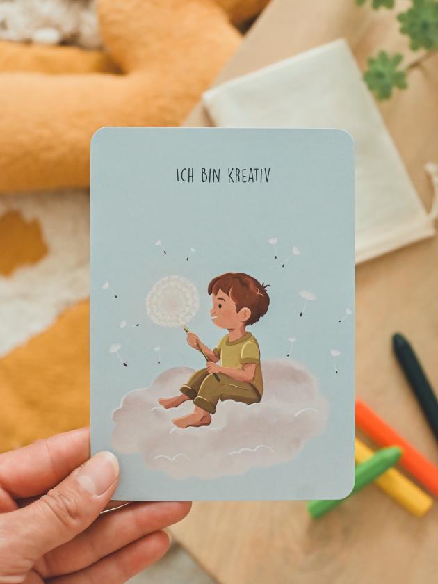 Ich bin kreativ Karte