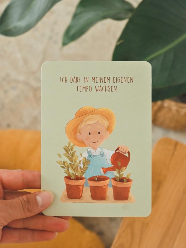 Ich darf in meinem eigenen Tempo wachsen Karte
