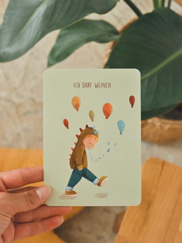 Ich darf weinen Karte