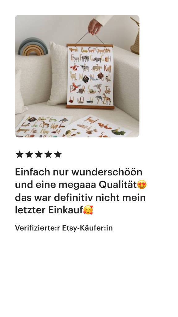 Lâneyastudios ABC Poster Türkisch