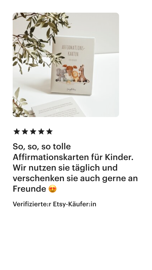 Lâneyastudios Affirmationskartenset