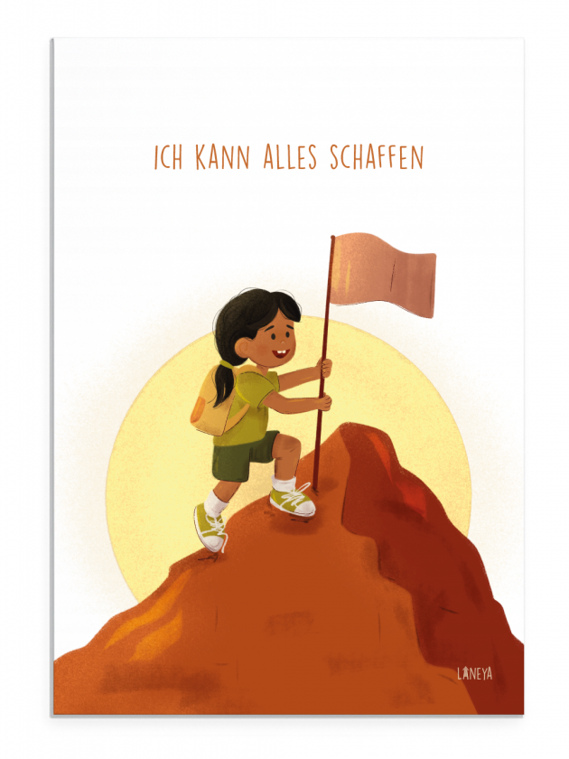 Affirmationsposter Ich kann alles schaffen